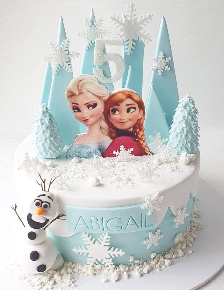 Bánh Kem Sinh Nhật Elsa - Frozen - Giao Tận Nơi